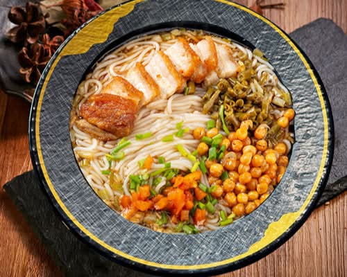 烧肉米粉 Roast Pork Rice Noodle